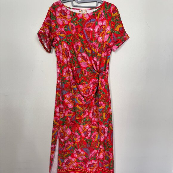 NWT Sezane x Farm Rio collab - Pippa Dress - floral/tropical/bird print - size M - Picture 6 of 17